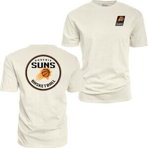 Blue 84 Nba Unisex Adult Nba T Shirt Ringspun Frontback Ivory 2 2 Sided